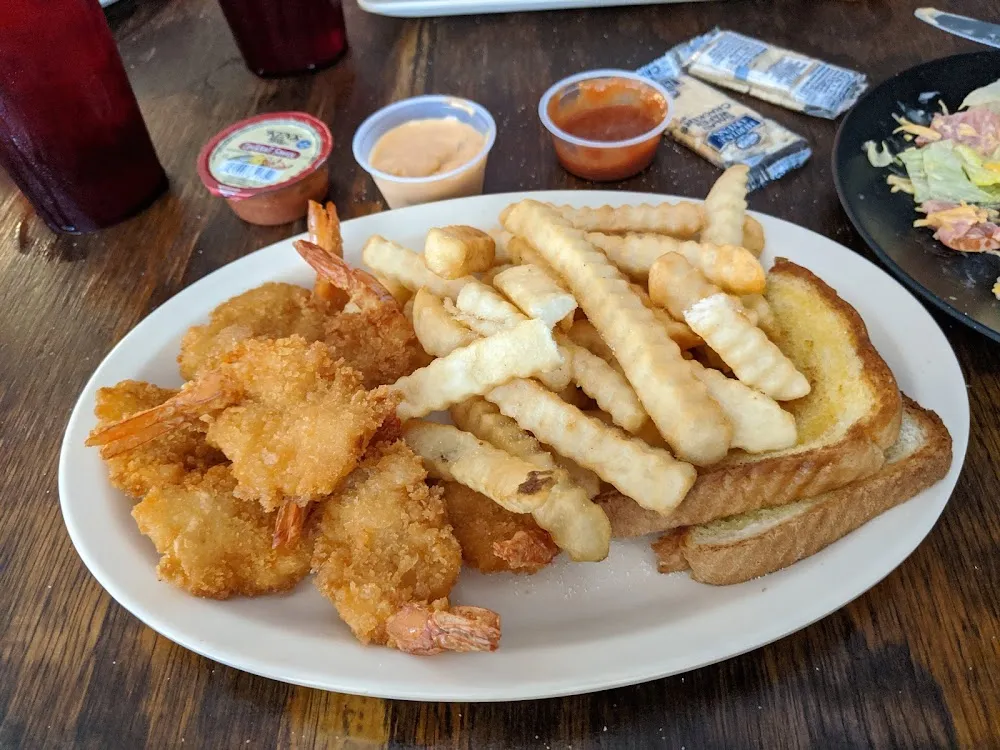 Fried Shrimp and Fries