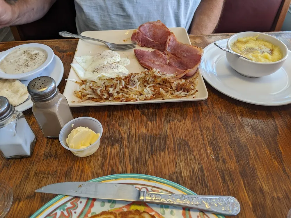 Hearty Breakfast with Country Ham